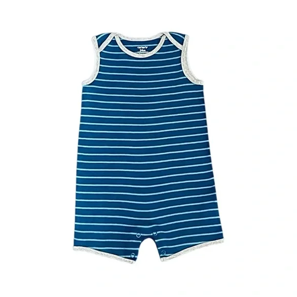 (3) Baby Boy Carter's 24M Rompers - Picture 4 of 4